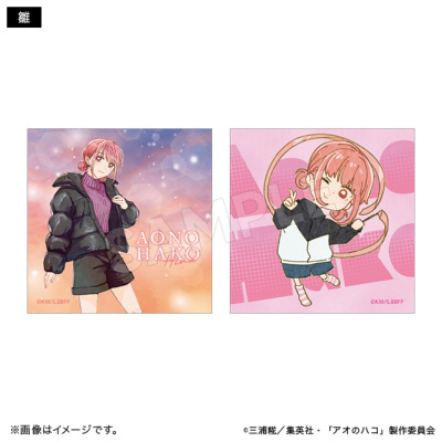 非売品ステッカーセット アオのハコ ブラインドスクエアステッカーセット 冬ver.（全5種