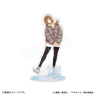 アオのハコ　千夏と夢佳の特製アクリルボード　ジャンプ　アクリルスタンド アオのハコ 千夏と夢佳の特製アクリルボード ジャンプ アクリル