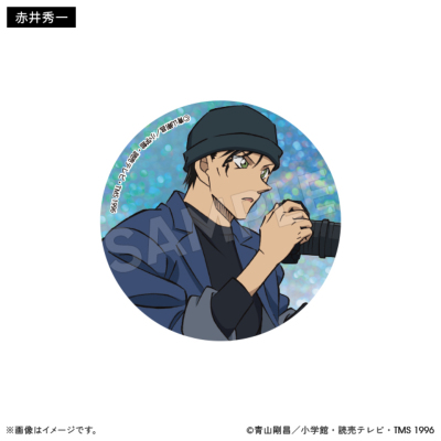 バーボン】名探偵コナン カプセル缶バッジ&カバー Vol.4