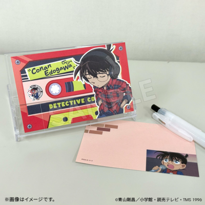 名探偵コナン アニメ30周年記念 カセットケース入りメモ（2種） 名探偵