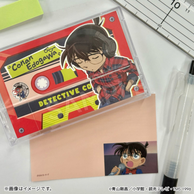 名探偵コナン アニメ30周年記念 カセットケース入りメモ（2種） 名探偵