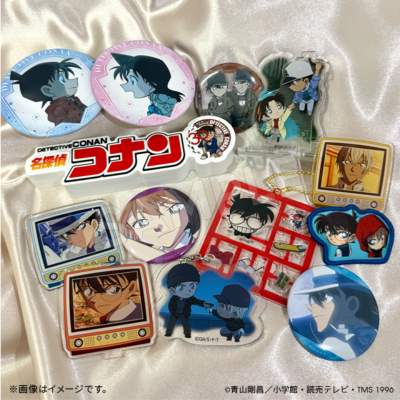 名探偵コナン アニメ30周年記念 ブラインドデフォルメBIG缶バッジ（全8