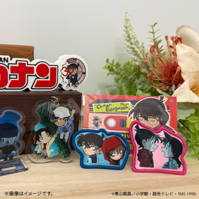 名探偵コナン ウォールバッジ 名探偵コナン アニメ30周年記念 デフォルメわたバッジ（4種） 名探偵