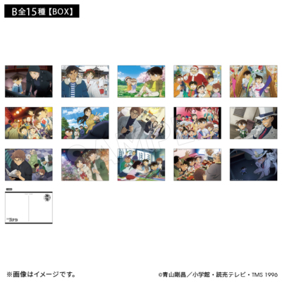 名探偵コナン アニメ30周年記念 ポストカードコレクション A～C（各全