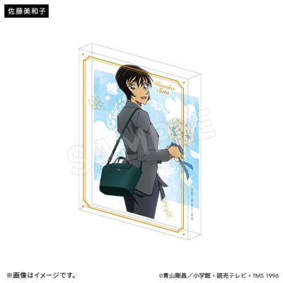 名探偵コナン アクリルブロック 花束ver. 名探偵コナン トムスショップ