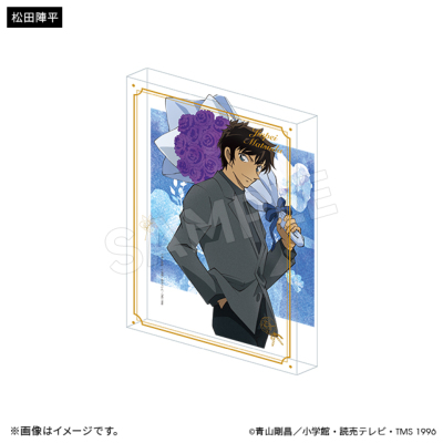 名探偵コナン アクリルブロック 花束ver. 名探偵コナン トムスショップ