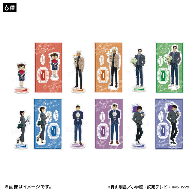 名探偵コナン アクリルスタンド 花束ver. 名探偵コナン トムスショップ