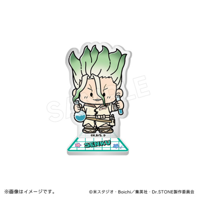 Dr.STONE ミニアクリルスタンドコレクション 宝島ver.(全7種) Ｄｒ．ＳＴＯＮＥ（ドクターストーン） トムスショップ