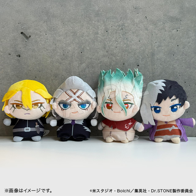 Dr.STONE ぬいぐるみ Journey of Growth ver.(4種) Dr