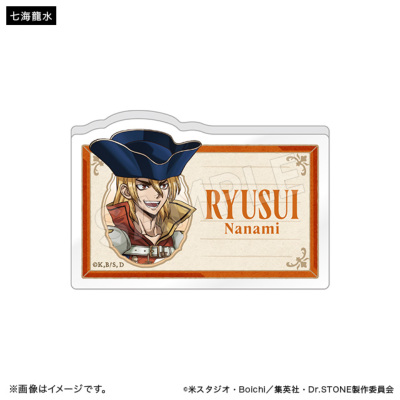 Dr.STONE アクリルネームバッジコレクション Journey of Growth ver