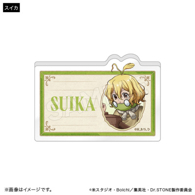 Dr.STONE アクリルネームバッジコレクション Journey of Growth ver