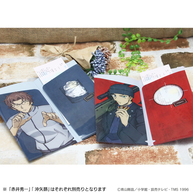 名探偵コナン 緋色の記憶 スカーレット メモリー チケットファイル 赤井秀一 沖矢昴 名探偵コナン トムスショップ