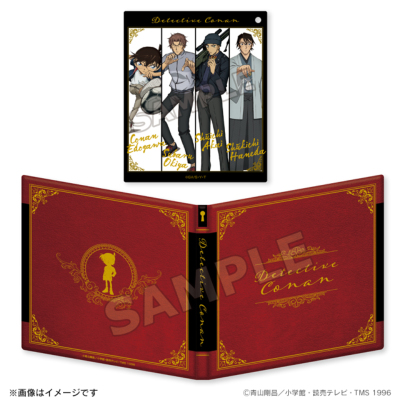名探偵コナン 缶バッジ収納book アクリルブロマイド付き Chic 名探偵コナン トムスショップ