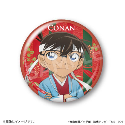 名探偵コナン ブラインドマット缶バッジ 新撰組ver.(全6種) 名探偵