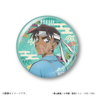 名探偵コナン ブラインドマット缶バッジ 新撰組ver.(全6種) 名探偵