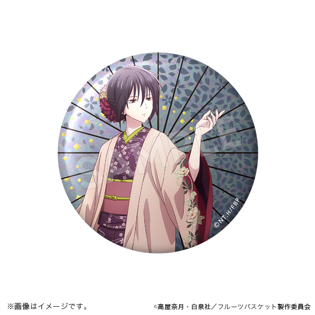フルーツバスケット BR缶バッジ 桜のころ フルーツバスケット トムス