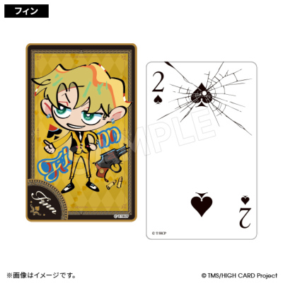 HIGH CARD カードステッカーセット デフォルメver.(5種) HIGH CARD 