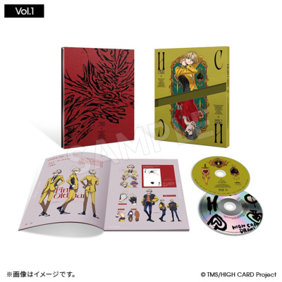 HIGH CARD Vol.1 ・Vol.2 セット Blu-ray BD - アニメ