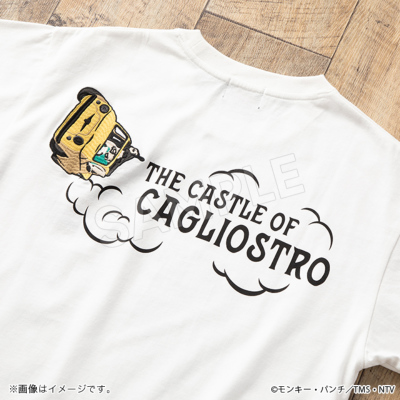 ルパン三世 カリオストロの城 半袖Tシャツ 車 オフホワイト ルパン三世