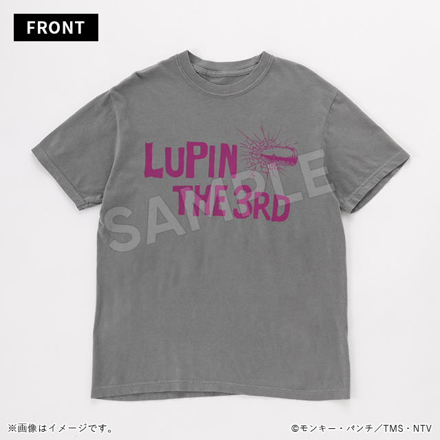 ルパン三世 半袖Tシャツ LUPIN THE 3RD グレー／Apparel Edition 