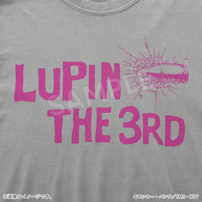 ルパン三世 半袖Tシャツ LUPIN THE 3RD グレー／Apparel Edition