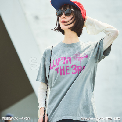 ルパン三世 半袖Tシャツ LUPIN THE 3RD グレー／Apparel Edition