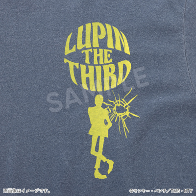 ルパン三世 半袖Tシャツ ルパン ブルー／Apparel Edition ルパン三世