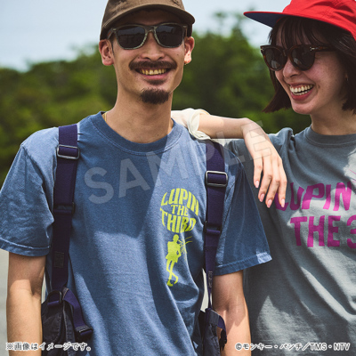 ルパン三世 半袖Tシャツ ルパン ブルー／Apparel Edition ルパン三世