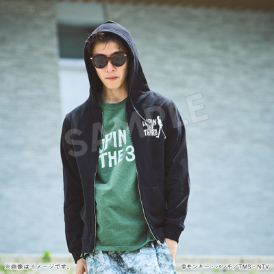 ルパン三世 パーカー ブラック／Apparel Edition ルパン三世 トムス