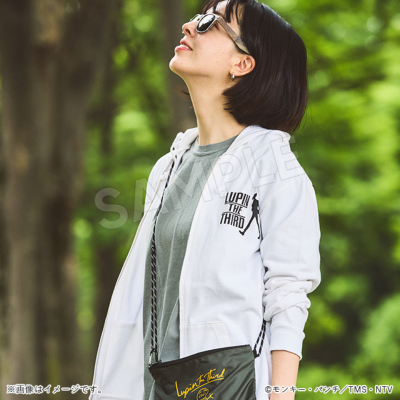 ルパン三世 パーカー ホワイト／Apparel Edition ルパン三世 トムス