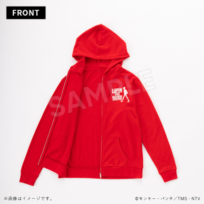 ルパン三世 パーカー レッド／Apparel Edition ルパン三世 トムスショップ