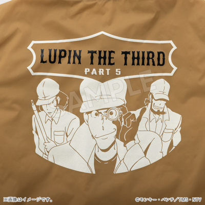 ルパン三世 コーチジャケット コヨーテ／Apparel Edition ルパン三世