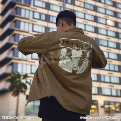 ルパン三世 コーチジャケット コヨーテ／Apparel Edition ルパン