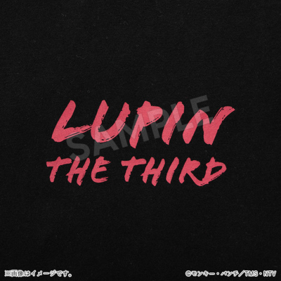 ルパン三世 長袖Tシャツ 次元 ブラック／Apparel Edition ルパン三世