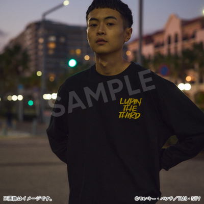 ルパン三世 長袖Tシャツ ルパン＆次元 ブラック／Apparel Edition 