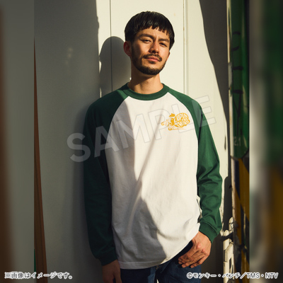 ルパン三世 ラグランTシャツ 不二子 アイビーグリーン／Apparel