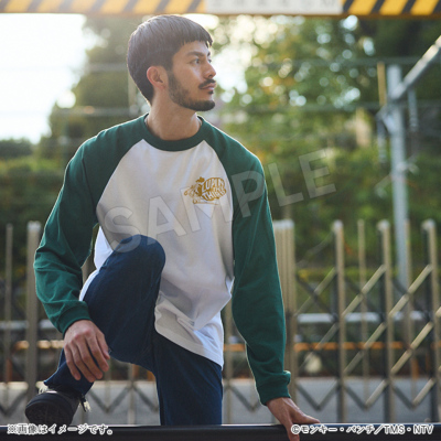 新品未使用　タグ付　ルパン三世コラボ　FAIRFAX シャツ　ビームス　アローズ ルパン三世 ラグランTシャツ 不二子 アイビーグリーン／Apparel