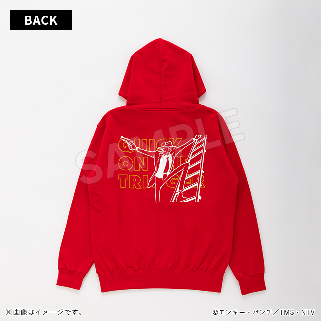 ルパン三世 ジップパーカー 次元 レッド／Apparel Edition ルパン三世