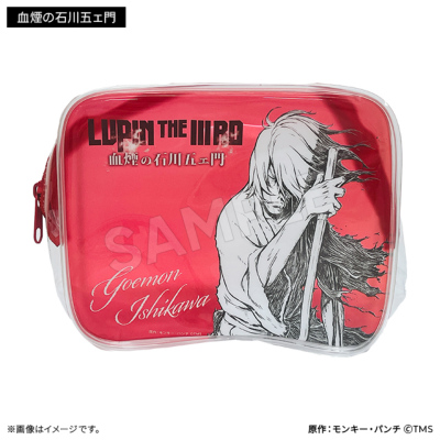 LUPIN THE IIIRD PVCクリアポーチ（5種） LUPIN THE IIIRD THE