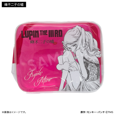 LUPIN THE IIIRD PVCクリアポーチ（5種） LUPIN THE IIIRD THE