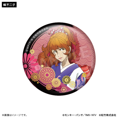 非売品】ルパン三世 LUPIN THE IIIRD　缶バッチセット　ヤエル　次元 ルパン三世 流白浪燦星 碧翠の麗城 和紙風箔押し缶バッジ（全7種