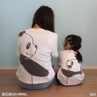 パンダコパンダ なかよしTシャツ こども パンダコパンダ トムス