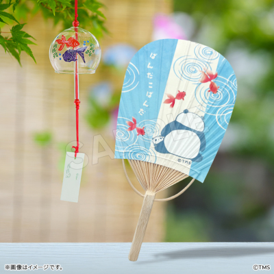パンダコパンダ ゆうびんミニうちわ パンダコパンダ トムスショップ