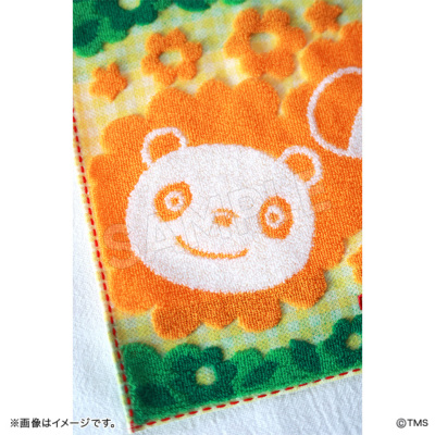 にっこりパンダページ パンダコパンダ アップリケミニタオル にっこり パンダコパンダ トムス