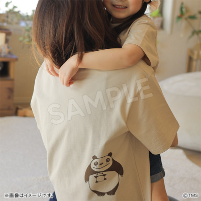 パンダコパンダ なかよしTシャツ だっこ おとな パンダコパンダ トムス
