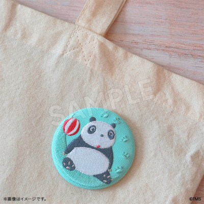 パンダコパンダ ブラインド刺繍缶バッジコレクション(全10種)【単品