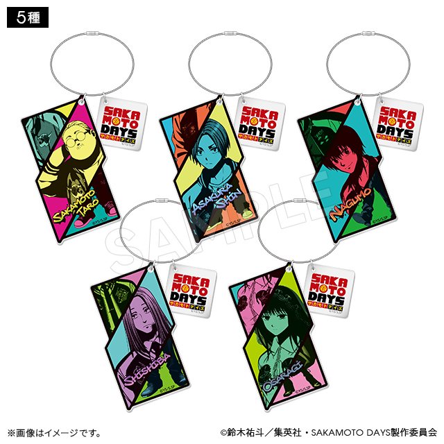 【抽選100名】SAKAMOTO DAYS アクリルボード SAKAMOTO DAYS レコードプレイヤー型アクリルキーホルダー