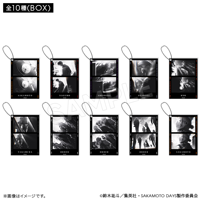 【コンプセット】SAKAMOTO DAYS タワーレコード　アクリルキーホルダー 週刊少年ジャンプにて連載中の『SAKAMOTO DAYS』とTOWER RECORDS