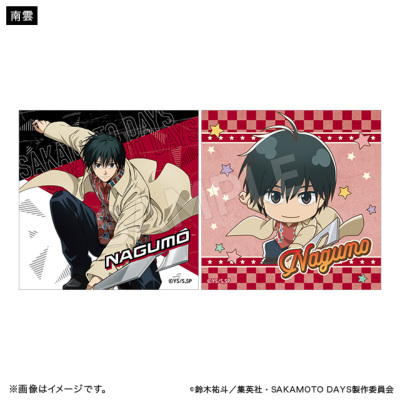 SAKAMOTO DAYS ブラインドスクエアステッカーセット アクションver