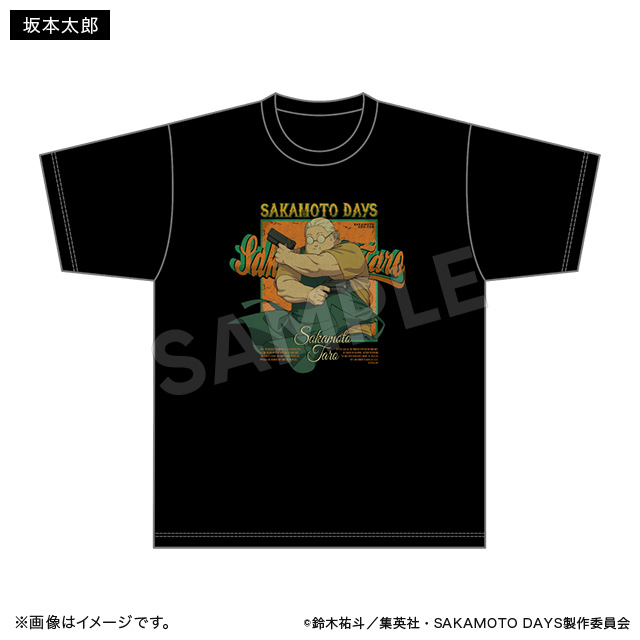 SAKAMOTO DAYS Tシャツ アクションver. 坂本太郎 SAKAMOTO DAYS トムス